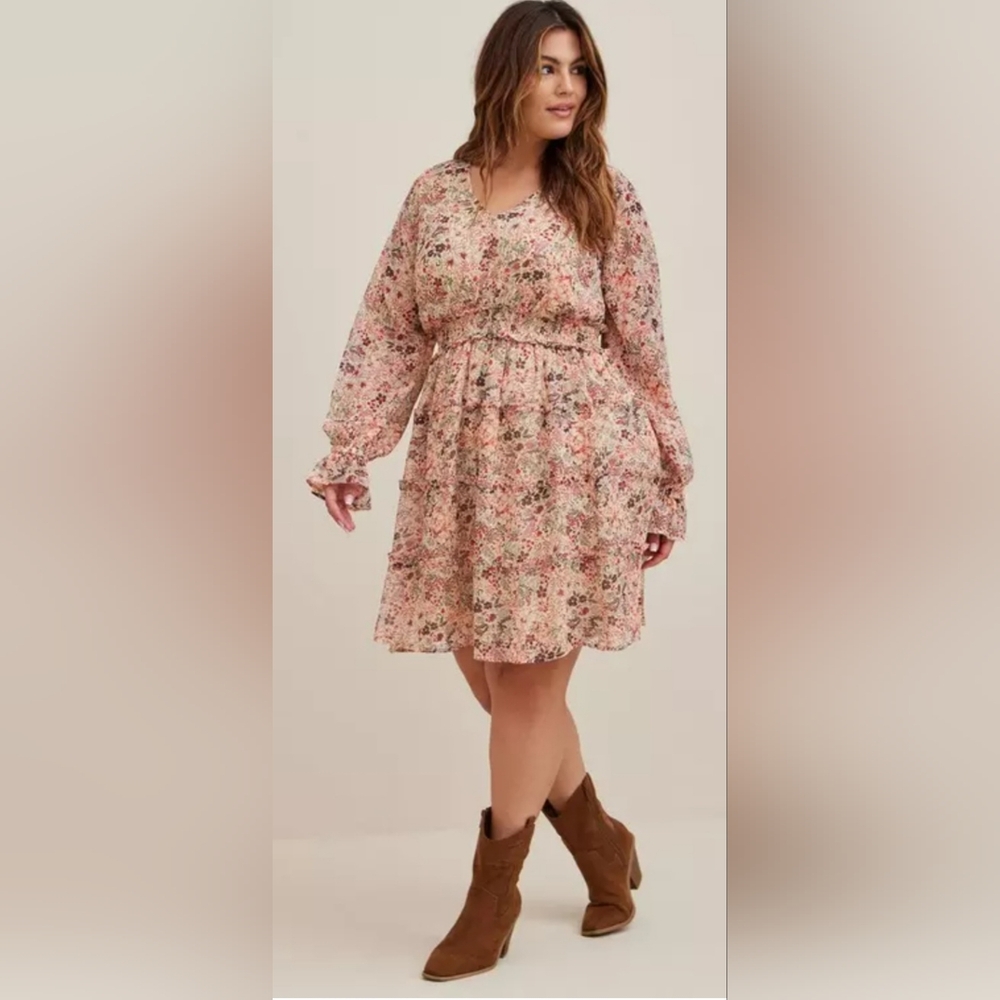 NWT Torid  Floral Print Women's Dress